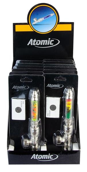 US Schraubpfeife aus Metall, 130mm, "Maria Senior" + Siebe