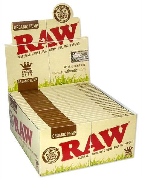 Zigarettenpapier RAW Organic King Size Slim