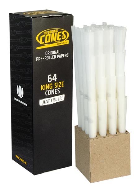 CONES KING SIZE Prerolled Papercones 64er Pack
