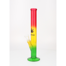 Super Heroes Glasbong Zylinder Jamaika/Hanf 35,5cm