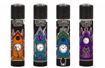 Clipper Feuerzeuge groß 48er Display Sprüche Uhr