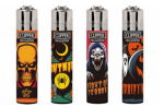 Clipper Feuerzeuge groß 48er Display Sprüche Horror